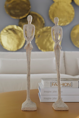 Phillips Collection Lloyd and Lottie Sculpture Extra Small Resin Roman Stone Tabletop