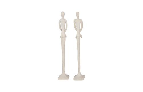 Phillips Collection Lloyd and Lottie Sculpture Extra Small Resin Roman Stone Tabletop