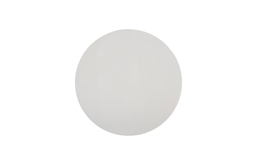 Phillips Collection Carved Gel Coat White Stool