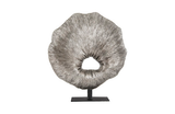 Phillips Collection Fungia Sculpture Silver Leaf Tabletop
