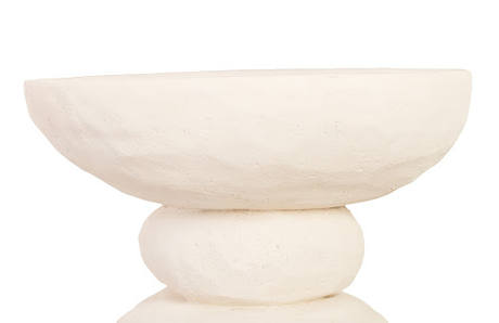 Phillips Collection Boulder Off White Side Table