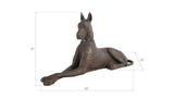 Phillips Collection Great Dane Bronze Right Accent