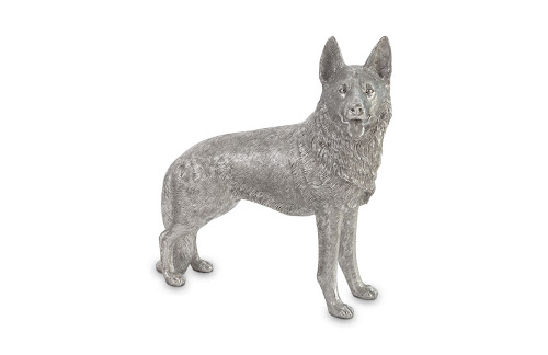 Phillips Collection German Shepherd Silver Leaf Accent