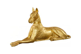 Phillips Collection Great Dane Gold Leaf Right Accent