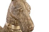 Phillips Collection Great Dane Gold Leaf Left Accent