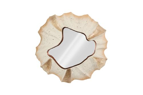 Phillips Collection Barnacle Wall Art Off White Mirror