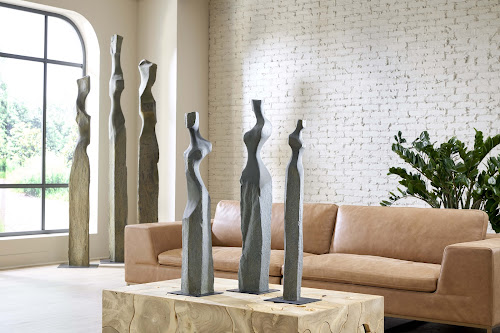 Phillips Collection Cast Women Sculptures Set of 3 Accent