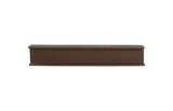 Phillips Collection I-Beam Wall Shelf Rust Accent
