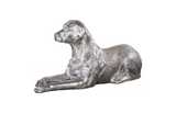 Phillips Collection Labrador, Laying Silver Leaf Accent