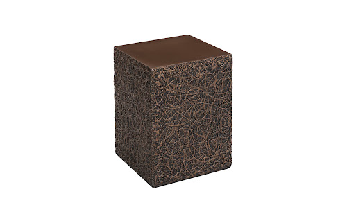 Phillips Collection String Theory Pedestal Bronze SM Accent
