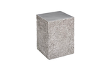 Phillips Collection String Theory Pedestal Silver Leaf SM Accent