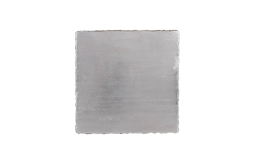 Phillips Collection String Theory Pedestal Silver Leaf SM Accent