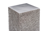 Phillips Collection String Theory Pedestal Silver Leaf MD Accent