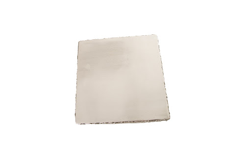 Phillips Collection String Theory Pedestal Silver Leaf MD Accent