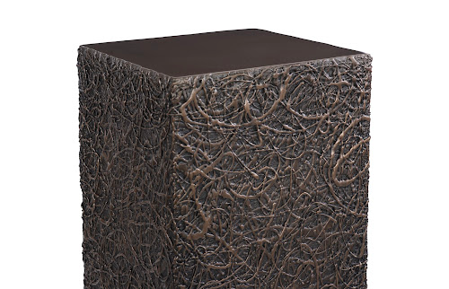 Phillips Collection String Theory Pedestal Bronze LG Accent