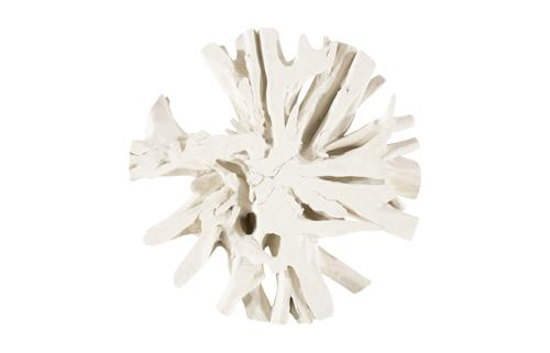 Phillips Collection Sono Cast Root , With Glass Roman Stone Coffee Table