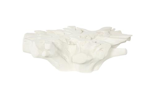 Phillips Collection Sono Cast Root , With Glass Roman Stone Coffee Table