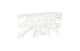Phillips Collection Beau Cast Root  Table Gel Coat White Console