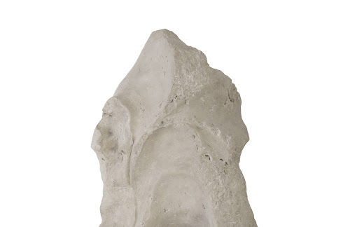 Phillips Collection Colossal Cast Stone Sculpture Single Hole Roman Stone Accent