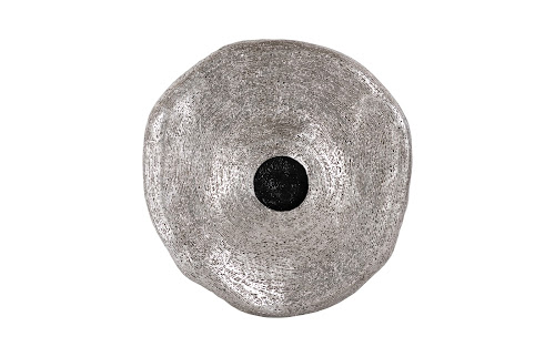 Phillips Collection Triple Weld Wall Art Resin Silver Leaf Accent