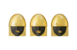 Phillips Collection Fashion Faces Wall Art Small Black and Gold Leaf Set of 3 Accent