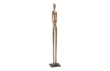 Phillips Collection Bulol Sculpture Polished Bronze SM Accent