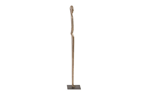 Phillips Collection Bulol Sculpture Polished Bronze SM Accent