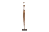 Phillips Collection Bulol Sculpture Polished Bronze SM Accent