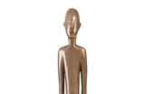 Phillips Collection Bulol Sculpture Polished Bronze MD Accent