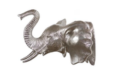 Phillips Collection Elephant Wall Art Resin Silver Leaf Accent