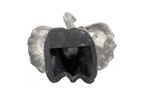 Phillips Collection Elephant Wall Art Resin Silver Leaf Accent