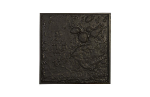 Phillips Collection Splotch Wall Art Square Silver Leaf Accent