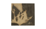 Phillips Collection Cast Petrified Wood Resin Square Stool