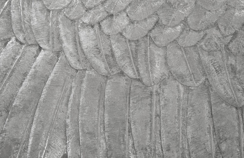 Phillips Collection Soaring Eagle Wall Art Resin Silver Leaf LG Accent