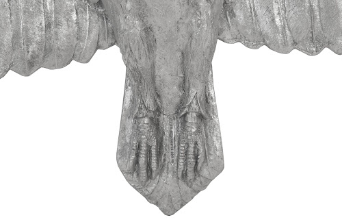 Phillips Collection Soaring Eagle Wall Art Resin Silver Leaf LG Accent