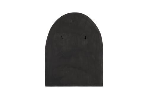Phillips Collection Fashion Faces Wall Art Large Pout Black and Gold Leaf Accent
