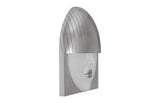 Phillips Collection Fashion Faces Wall Art Large Kiss White and Silver Leaf Accent