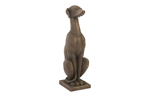Phillips Collection Greyhound Resin Bronze Finish Accent