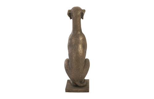 Phillips Collection Greyhound Resin Bronze Finish Accent