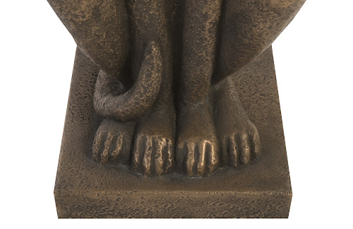 Phillips Collection Greyhound Resin Bronze Finish Accent