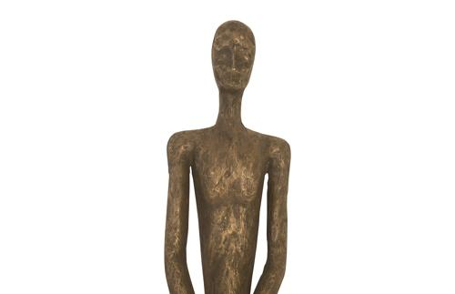 Phillips Collection Lloyd Wall Sculpture Resin Bronze Finish Accent