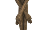 Phillips Collection Lloyd Wall Sculpture Resin Bronze Finish Accent