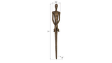 Phillips Collection Lloyd Wall Sculpture Resin Bronze Finish Accent