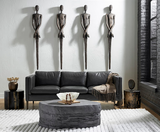 Phillips Collection Lloyd Wall Sculpture Resin Bronze Finish Accent