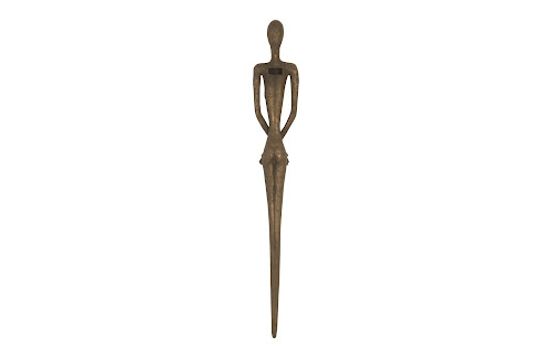 Phillips Collection Lottie Wall Sculpture Resin Bronze Finish Accent