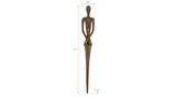 Phillips Collection Lottie Wall Sculpture Resin Bronze Finish Accent