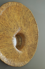 Phillips Collection Convergence Resin Gold Leaf Mirror