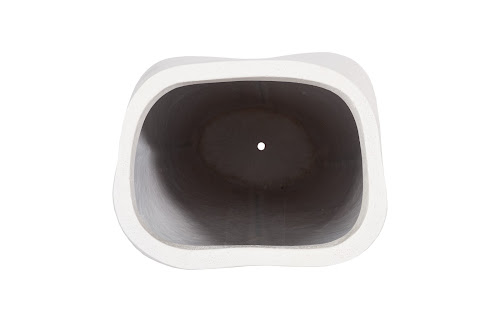 Phillips Collection Amorphous Large White Planter