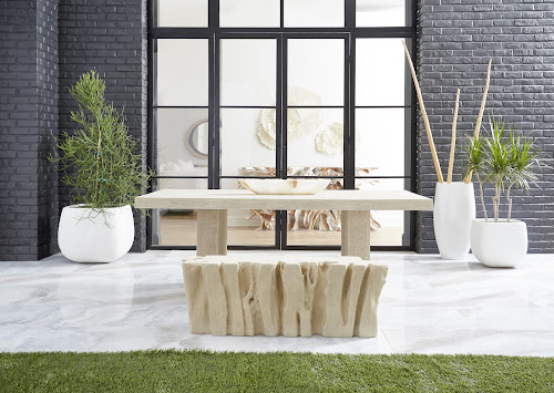 Phillips Collection Amorphous Large White Planter