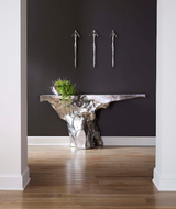 Phillips Collection See, Speak, Hear No Evil Wall Art Silver Leaf Set Of 3 Accent